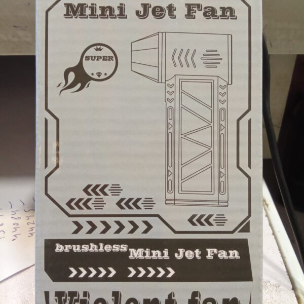 Mini Jet Fan Brushless Powerful Violent Fan Compact Portable Design - Image 5